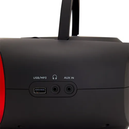 Radioodtwarzacz Aiwa Boombox BBTU-500DAB/RD Bluetooth DAB+ Czerwony