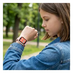 Smartwatch KIANO Alpha Kid Różowy