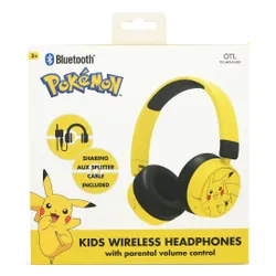 Słuchawki nauszne OTL Pokémon Pikachu Żółty