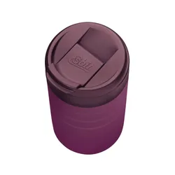 Kubek termiczny Esbit Majoris Thermo Mug Flip Top 450ml - aubergine