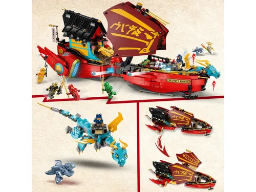 LEGO Ninjago 71797 Kaderin Mücevheri-Zamana karşı yarış