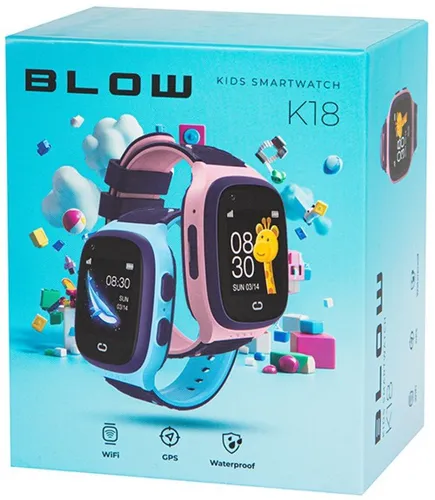 Smartwatch BLOW Kids K18 Różowy