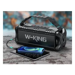 Głośnik mobilny W-KING D8 Czarny