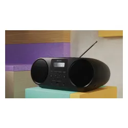 Radioodtwarzacz Philips TAZ6000/10 Radio DAB Bluetooth Czarny
