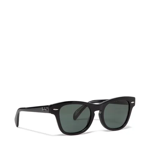 Okulary przeciwsłoneczne Ray-Ban 0RJ9707S 100/71 Black/Dark Green - Rozmiar (EU) 46