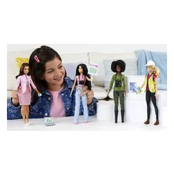 Lalka Barbie Kolekcjonerska ECO Leadership Team zestaw 4 lalek HCN25