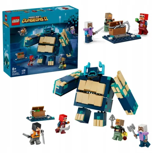 LEGO Minecraft 21591 Bitwa z Twisted Wardenem Zestaw Klocków