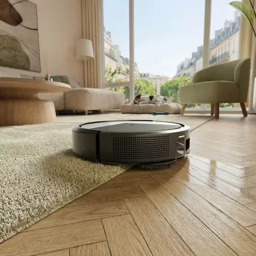 Robot sprzątający iRobot Roomba 415 Combo Funkcja mopowania Stacja oczyszczająca Tworzenie mapy pomieszczenia 70dB Czarny