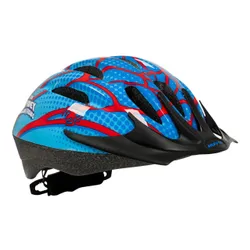 Kask rowerowy HUFFY Spidey i Super Kumple Niebiesko-czerwony dla Dzieci (rozmiar S/M)