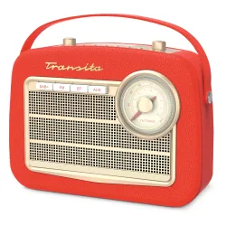 Radioodbiornik TechniSat Transita 130 Radio FM DAB+ Bluetooth Czerwony