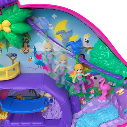 Lalka POLLY POCKET Kompaktowa torebka Rodzina leniwców HRD40