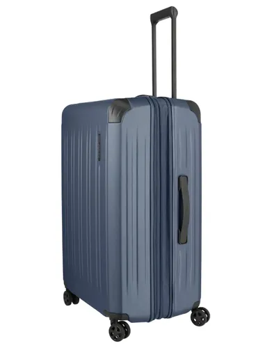 Walizka duża poszerzana Travelite Dynamiic EXP - denim blue
