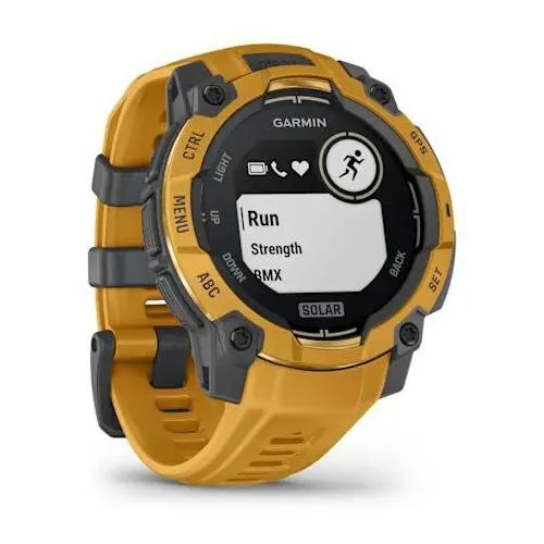 Smartwatch GARMIN Instinct 3 45mm Solar Pomarańczowo-szary