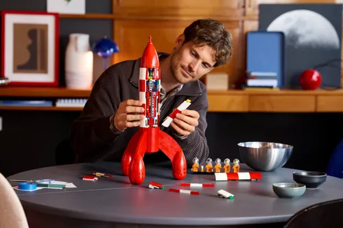 LEGO 21367 IDEAS Tintin i rakieta na Księżyc