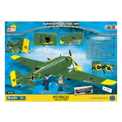 Klocki Cobi Historical Collection WWII Junkers JU 52/3M