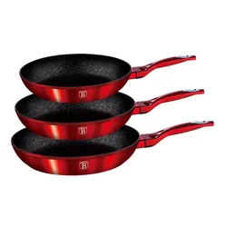 Zestaw patelni BERLINGER HAUS BH/1288N (3 elementy)