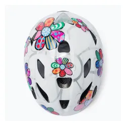 Kask rowerowy dziecięcy Alpina Ximo Flash white flower