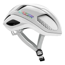 Kask rowerowy LAZER Vento KinetiCore Biały Szosowy z możliwością zamontowania lampki (rozmiar S)