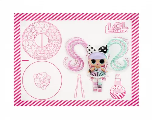 Mga Lalka L.O.L. Surprise Hair Beads Tots Display 33 sztuki