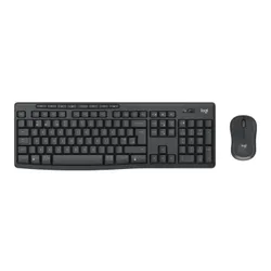 Zestaw klawiatura i mysz Logitech MK370 Business bezprzewodowy szary