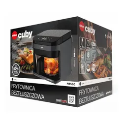 Air Fryer Frytkownica beztłuszczowa ELDOM FR500 5.5l z okienkiem do obserwacji postępów