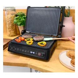 Электрогриль Kohersen черный матовый NX керамический умный автоматические программы 667см2