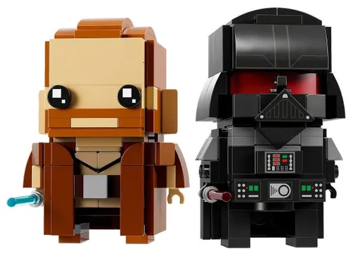 LEGO BrickHeadz Obi-Wan Kenobi i Darth Vader 40547