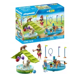 PLAYMOBIL MY LIFE 71745 PLAC ZABAW DLA PSÓW zestaw dla dzieci 4+
