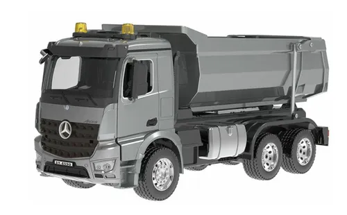 Zdalnie sterowany samochód COIL ciężarówka wywrotka Mercedes na pilota metalowa