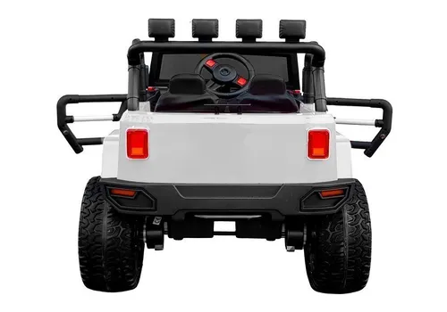 Auto Na Akumulator Dla 2 Dzieci Dżip Wxe-1688 4X4 LED Pilot Skóra Eva MP3 Strong 2 Akumulatory