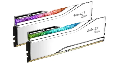 Pamięć RAM G.Skill Trident Z5 Royal DDR5 32GB (2x16GB) 6000 CL28 Biały