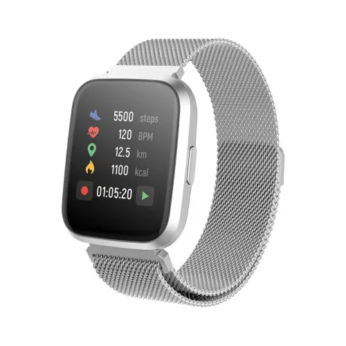 Smartwatch Forever Forevigo2 42mm Srebrny