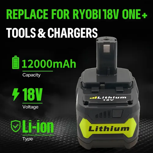 Akumulator bateria 18V 12Ah Li-ion do Ryobi ONE+ RB18L40 P108 P117