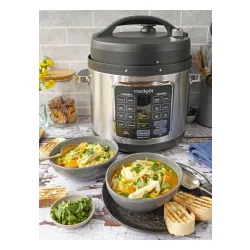 Multicooker Crockpot Turbo Express CSC062X 1400W 5,6l Wkład do gotowania sous vide Ruszt do gotowania na parze