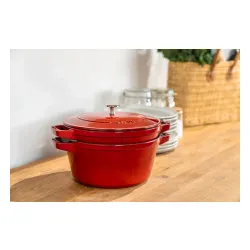 Zestaw garnków Staub 40508-384-0 Indukcja Żeliwo 3 elementy
