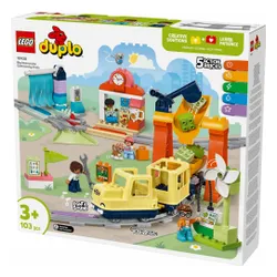 LEGO DUPLO bricks 10428 Большой интерактивный городской поезд