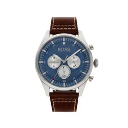 Boss Pioneer Kronograf Saati 1513709 Brown / Silver