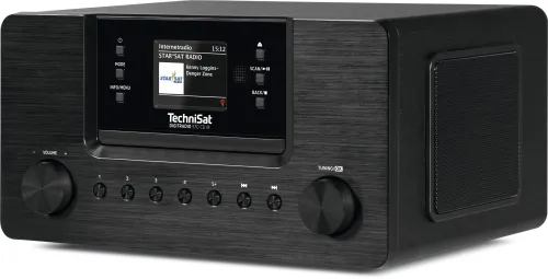 Radioodbiornik TechniSat DigitRadio 570 CD IR Radio FM DAB+ Internetowe Bluetooth Czarny