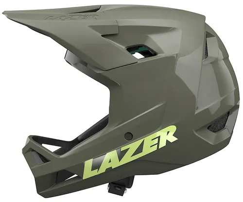 Kask rowerowy LAZER Chase KinetiCore Zielony mat Full Face (rozmiar XS)