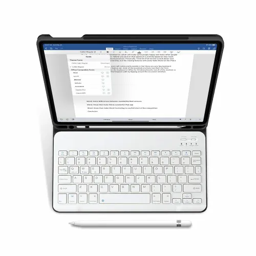 Etui na iPad Air TECH-PROTECT SC Pen + Keyboard Czarny Klawiatura