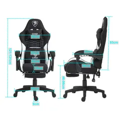 Fotel COBRA Player 4.0 CRF41 Szary