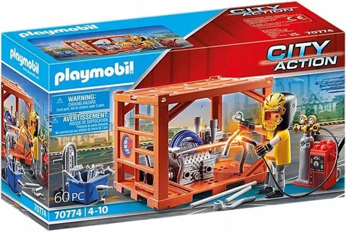 PLAYMOBIL City Action 70774 Produkcja kontenerów