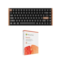 Klawiatura KEYCHRON K2 HE Wireless Magnetic Switch Special Edition Czarno-brązowy + Program MICROSOFT 365 Personal