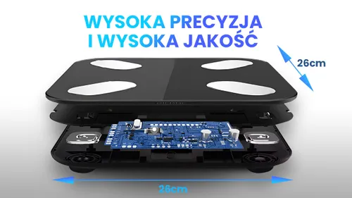 Waga łazienkowa EXTRALINK Plus+