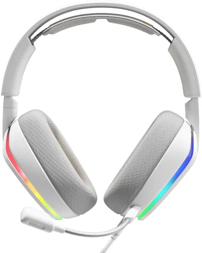 Słuchawki GLORIOUS GHS Eternal RGB GLO-A-2PC-WHT Nauszne