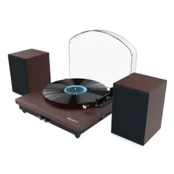 Gramofon MAJORITY Moto Plus Orzech