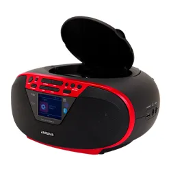 Radioodtwarzacz Aiwa Boombox BBTU-500DAB/RD Bluetooth DAB+ Czerwony