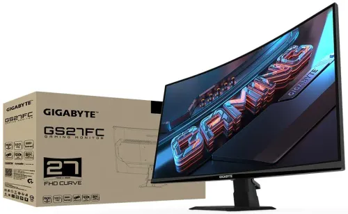 Monitor Gigabyte GS27FC 27" Full HD VA 180Hz 1ms MPRT Zakrzywiony Gamingowy