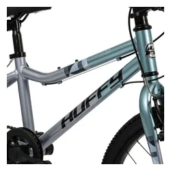 Rower dziecięcy HUFFY Literide Junior 20 cali dla chłopca Srebrno-turkusowy