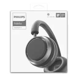 Słuchawki bezprzewodowe Philips Fidelio L4 Nauszne Bluetooth 5.3 Czarny